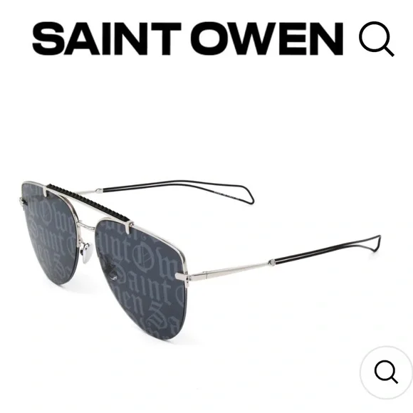 Saint Owen NIGHT-RAIN Silver | Old E sunglasses - Picture 3 of 3
